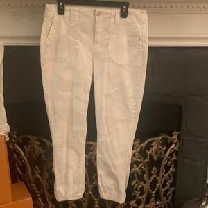 PAIGE White Camouflage Jeggings